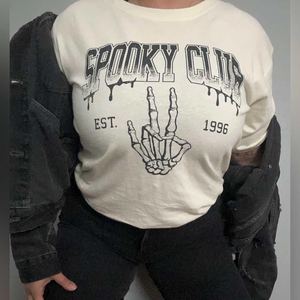 Spooky Club Halloween Graphic Tee